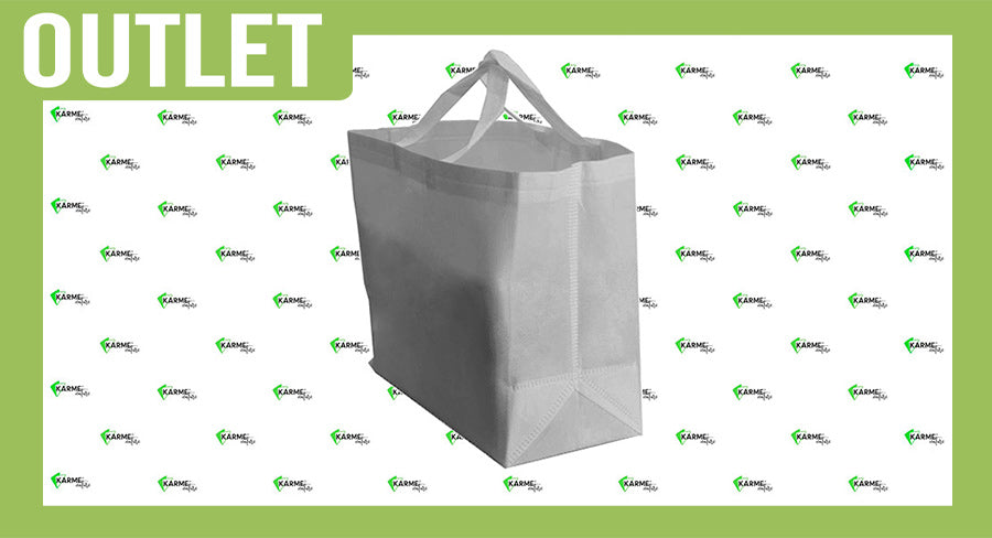 ; Bolsa Box Novotex 39+10x32cm 80gr. Blanco 120 uds.