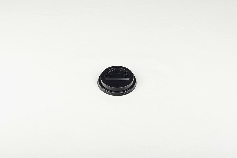 Couvercle pour gobelet en papier 360 cc. 12 oz, noir (paquet de 20 x 50 unités) 