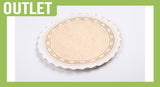 ; Rodales Parafinados Blancos 32cm 100 uds