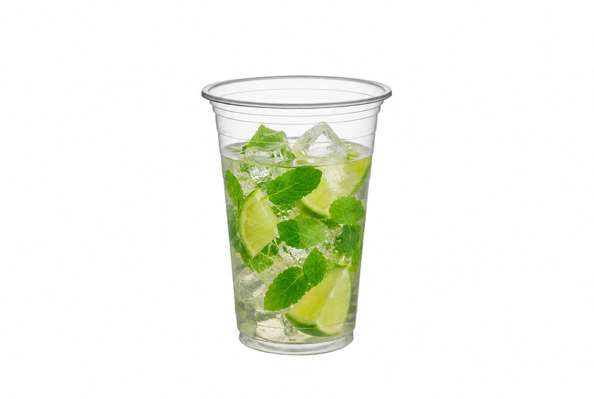 Vaso Reutilizable PP 500cc Transparente