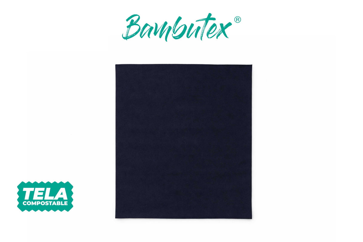 Servilleta Bambutex 48x48cm Negro, 300uds
