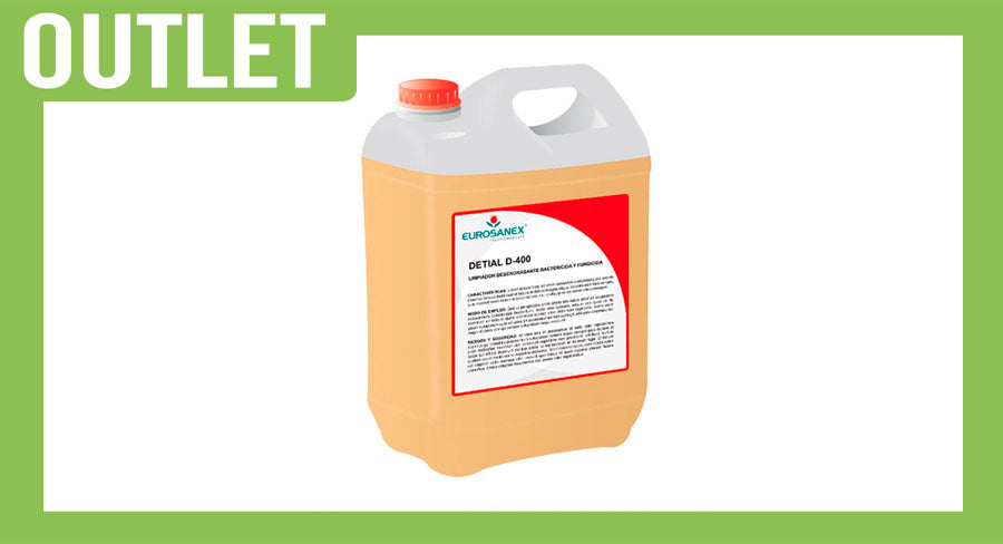 ; Detergente HA Detial D-400 5L (Limpiador desengrasante bactericida y fungicida)
