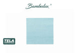 Servilleta Bambulux 40x40cm Deco. Capri Agua Marina, 480uds