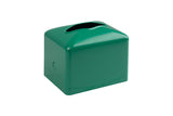 Servilletero 11x20cm ABS Verde, 8uds
