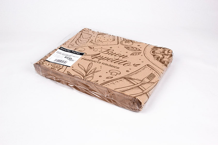 Papier de cheminée 30x40 Eco Nature 40gr Buon Appetito 1.000uds (2x500)