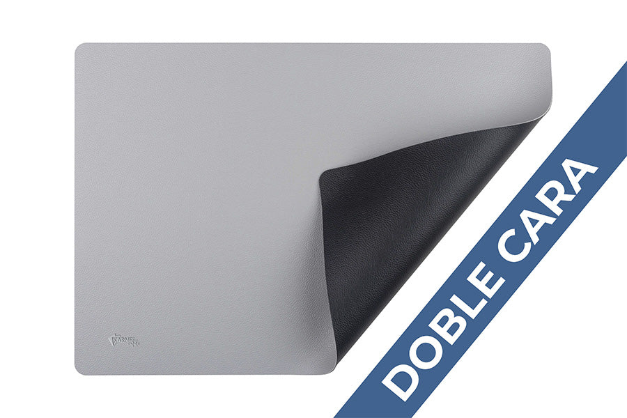 Mantel Polipiel 30x43cm Gris-Negro (12pq x 12uds)