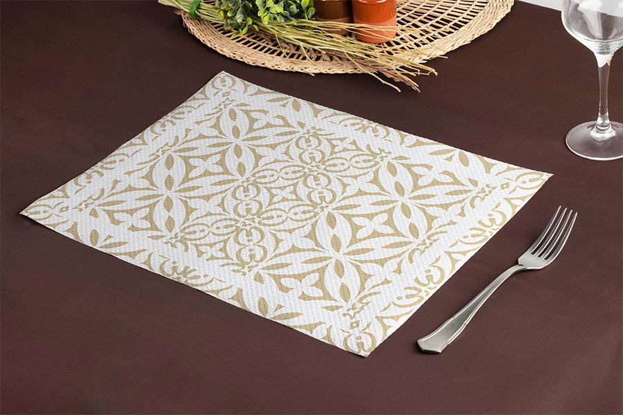 Paper tablecloth 30x40 White 40gr E Deco. Altea 1,000 units (2x500)
