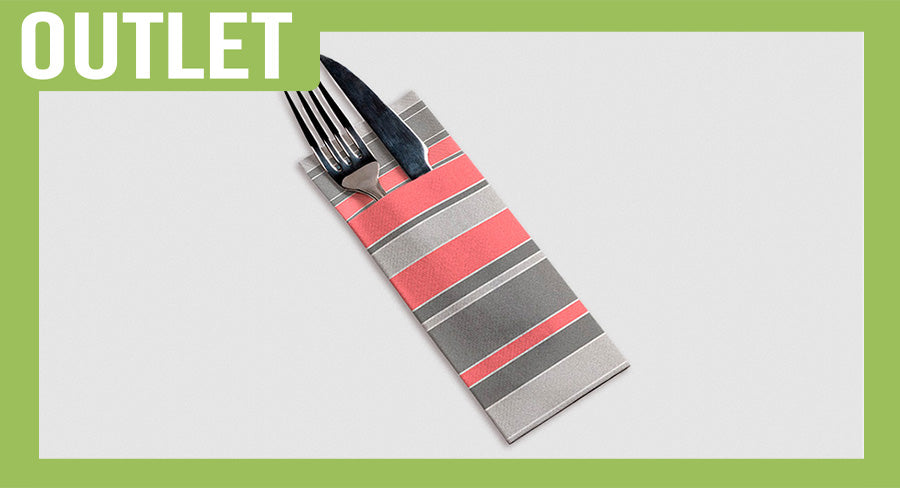 ;Mini Kanguro Air Soft 30x40 600ud Deco Linde ROGR (Rojo/Gris)