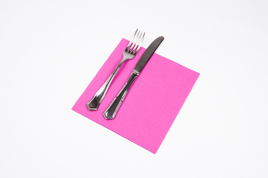 Servilleta 40x40 Punta Punta 50ud. 24paq. Fucsia