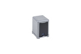 Servilletero 17x17cm Miniservis Gris, 20uds