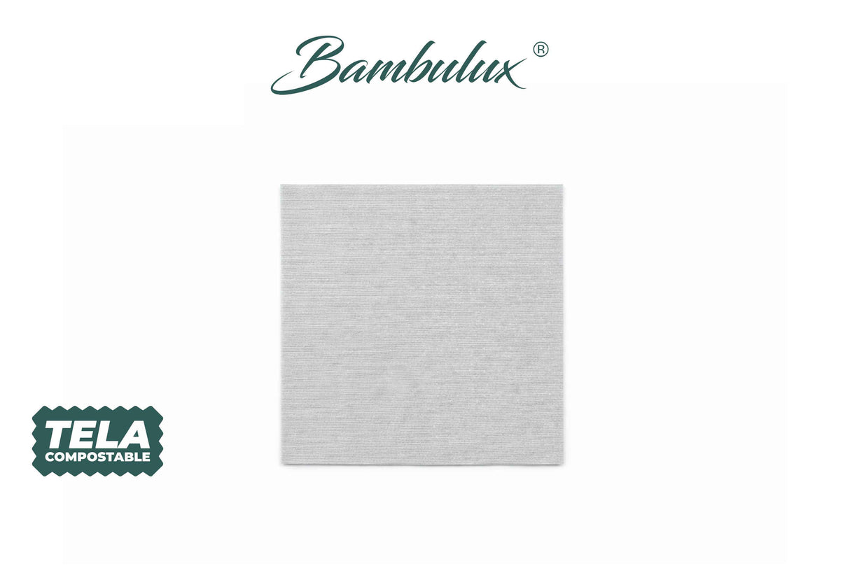 Servilleta Bambulux 40x40cm Deco. Capri Gris, 480uds