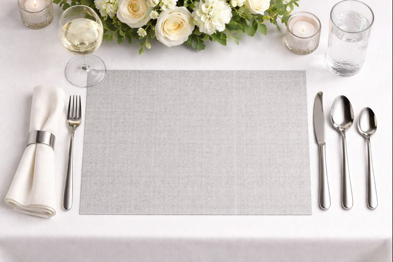 Bambulux Cut Tablecloth 30x40cm 250 units Deco. Gray Capri