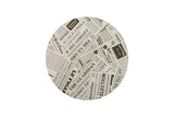Grease-resistant Round Format 20Ø 35gr. Deco Press 3,000 units (Fast Food)