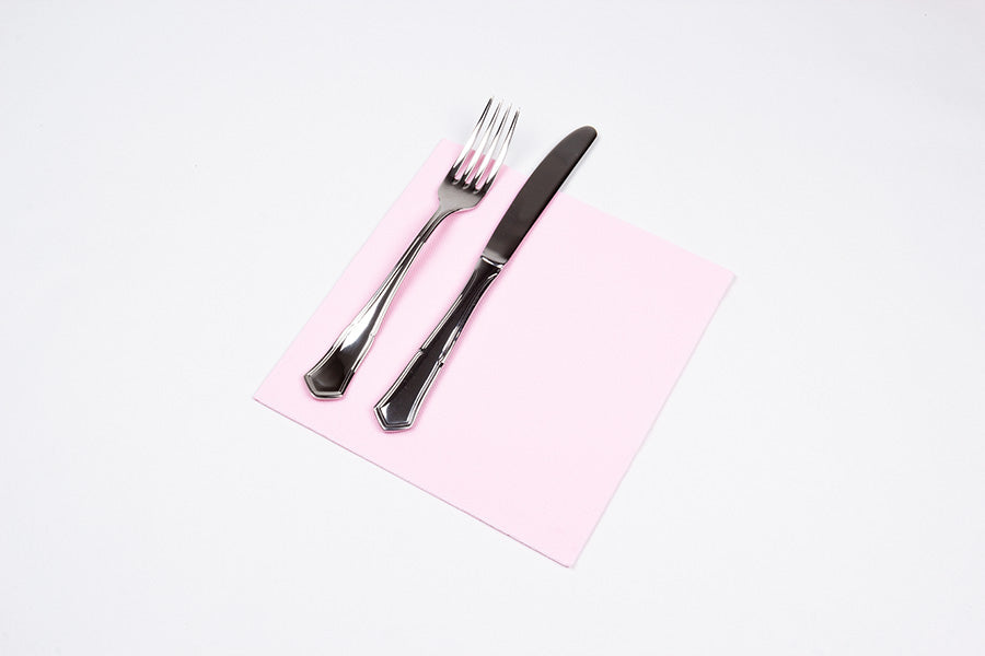 Servilleta 40x40 Punta Punta 50ud. 24paq. Rosa