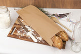Bolsa Papel 18+7x50cm 35gr. Kraft Verjurado Rec.