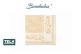 Servilleta Bambulux 40x40cm Deco. Venecia Melocotón, 480uds