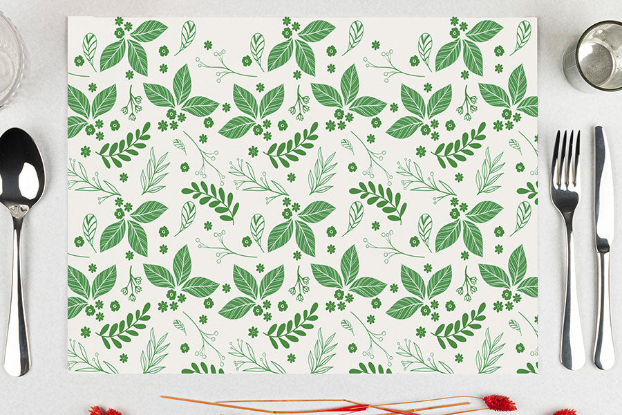 Mantel Papel 28x40,5cm 80gr Deco. Naturaleza Impresion Offset 500uds