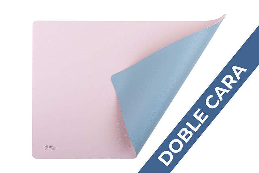 Mantel Polipiel 30x43cm Rosa-Azul (12pq x 12uds)