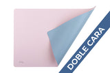 Mantel Polipiel 30x43cm Rosa-Azul (12pq x 12uds)