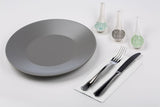 Servilleta Punta Punta 40x40cm Pleg. 1/8 Blanca, 30uds 40pq