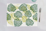 Mantel Papel 30x40cm 40gr E Blanco Deco. Monstera, 1.000uds (2x500)