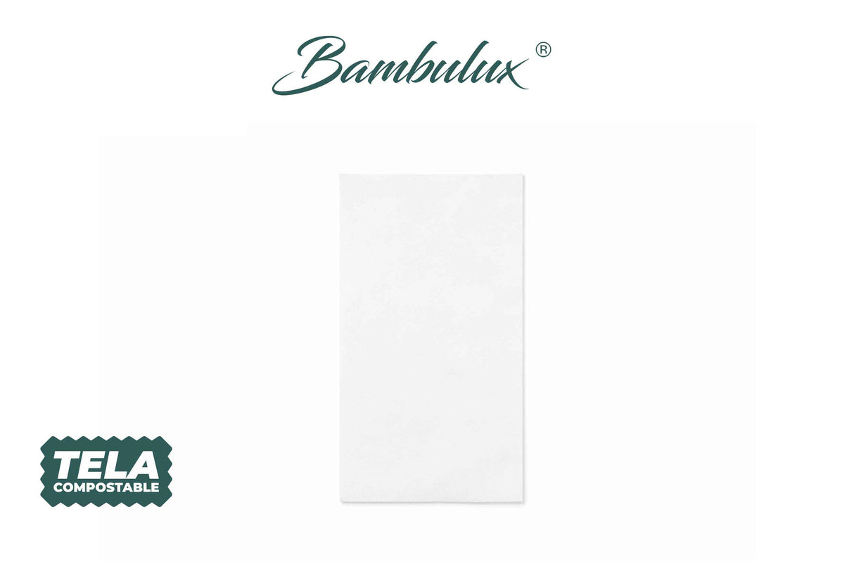 Servir. Bambulux 30x48 Pleg 1/4 480uds. Blanco