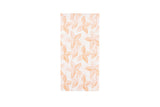 Servilleta Air Soft 40x40cm Pleg. 1/8 Deco. Leaf Naranja, 480uds