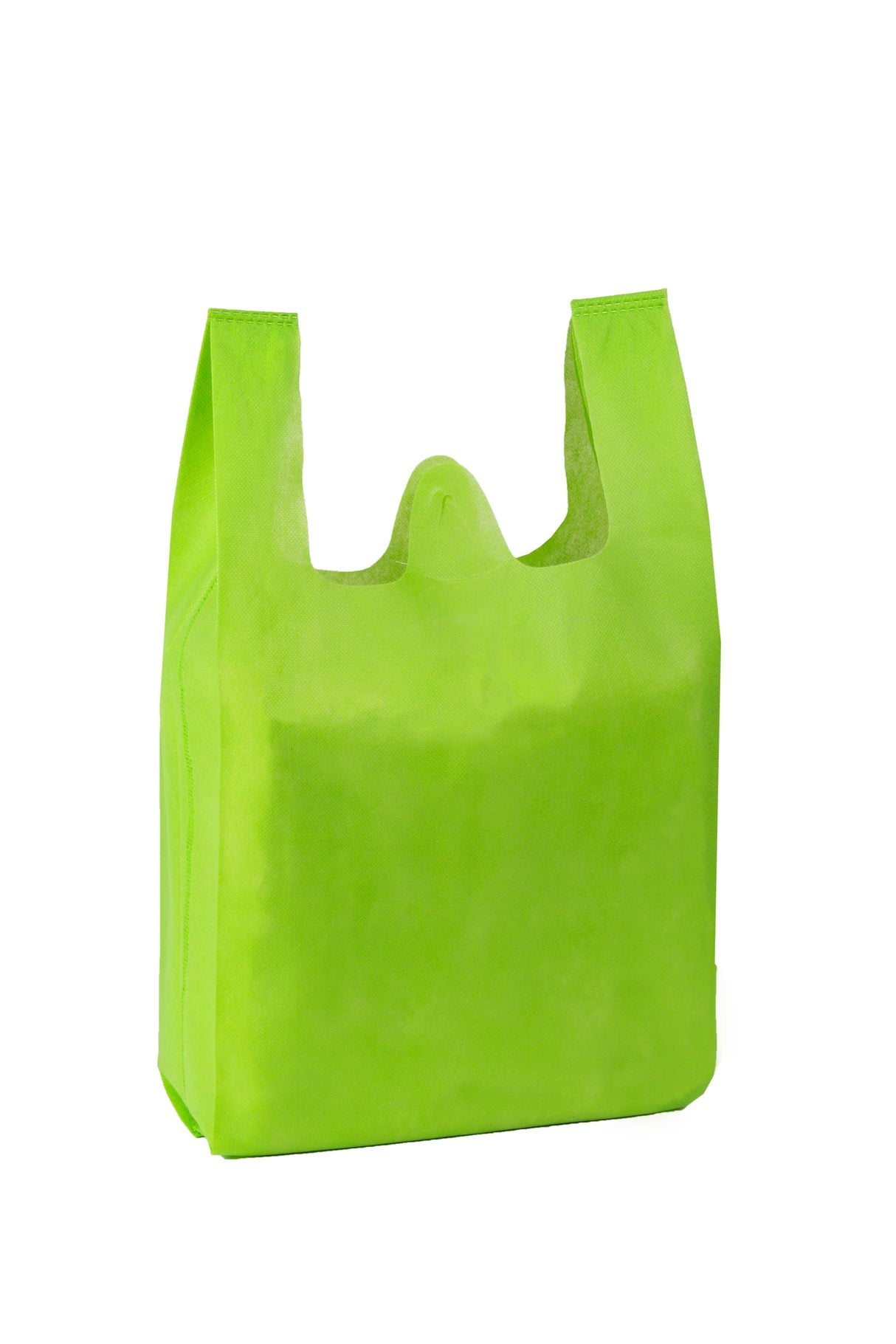; Bolsa Camiseta Novotex 40+18x65cm 60gr Verde Hierba, 240uds
