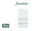 Servir. Bambulux 48x48 Pl. 1/8 300uds Blanc Déco. Esféras Gris