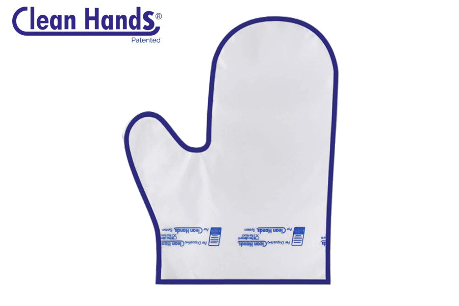 ; Guante Higiénico Manopla PE-COEX 40MY, 5x100uds (Clean Hands)