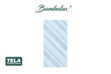 Servilleta Bambulux 48x48cm Pleg. 1/8 Deco. Marea Azul, 300uds