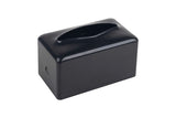 Dispensador Pañuelos 170mm Negro, 8uds.