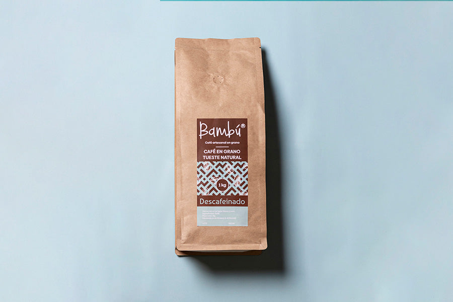 Cafe Bambu Descafeinado 1kg (Caja de 6 pack)