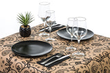 Eco Nature Tablecloth 100x120 400u Deco. Cashmere (Shrink-wrapped with EAN code)