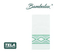 Serv. Bambulux 48x48 Pl. 1/8 300 units. White DL VE Deco. Delfos Green