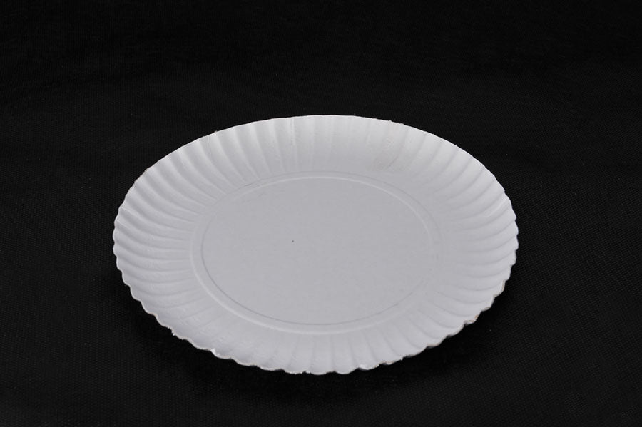 Cardboard plate 21cm 50 units.
