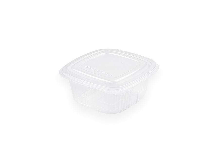 Envase Bisagra Alto Microondas -PP- 250cc (9pq x 100ud) (-5ºC a +120ºC)