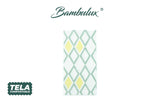 Servilleta Bambulux 48x48cm Pleg. 1/8 Deco. Tresmall Verde, 300uds