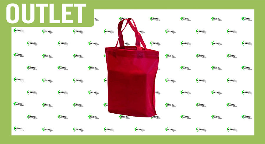Novotex Ribbon Handle Bags 30x30+10cm 60gr. Bordeaux 300 pcs.