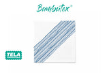 Servilleta Bambutex 40x40cm Deco. Ibiza Azul, 600uds