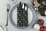 Kanguro Air Soft 40x40cm Negro Deco. Estrellas, 240uds