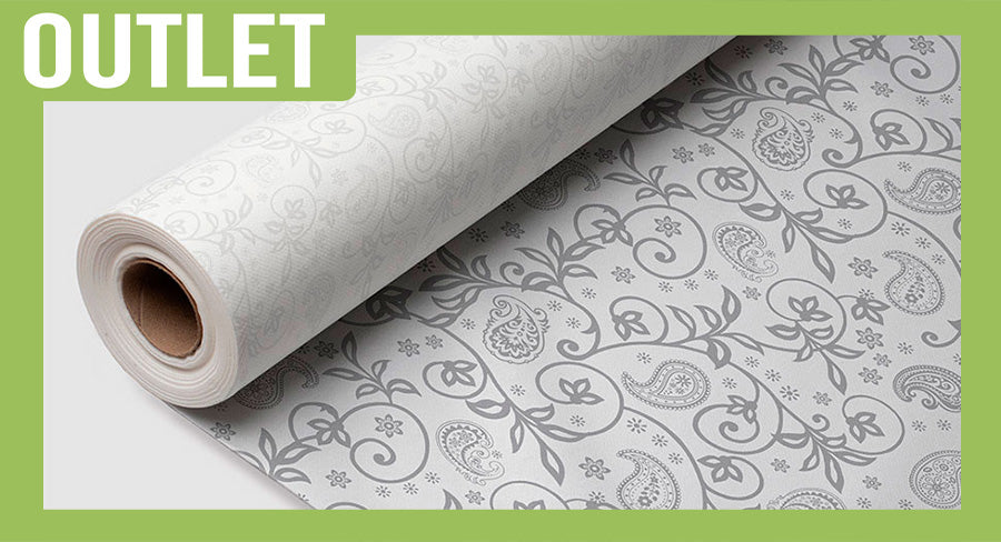 ; Rollo Air Soft 1,20x25m Deco. Cachemir Gris (Sin Precorte)