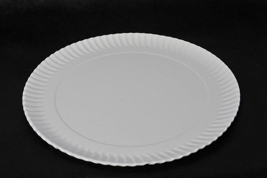 Cardboard plate 32cm 50 units.