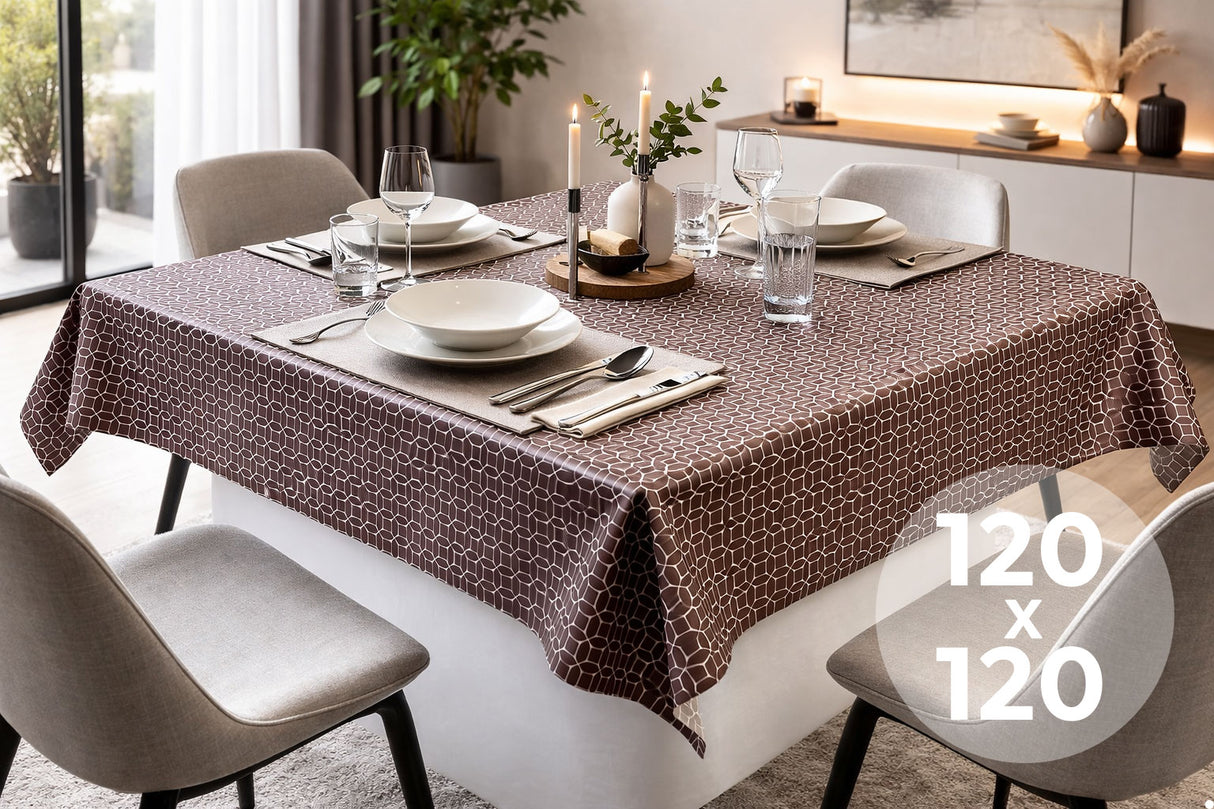 Mantel Extratela Alba Plus 120x120cm Hexagonal (Confeccionado a 116x116cm)