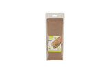 Bolsa Papel 9+5x24cm 35gr. Kraft Verjurado Embolsa 900 uds.(30pq x 30ud)(Retractilado y etiquetado)