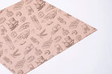 Resma Manille Naturel 60x86cm 22gr. 400hojas Déco. Panaderia
