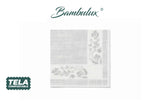 Servilleta Bambulux 40x40cm Deco. Venecia Gris, 480uds