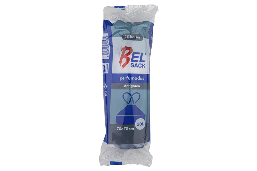 Bolsa Basura 70x75cm Galga 75 Azul Autocierre