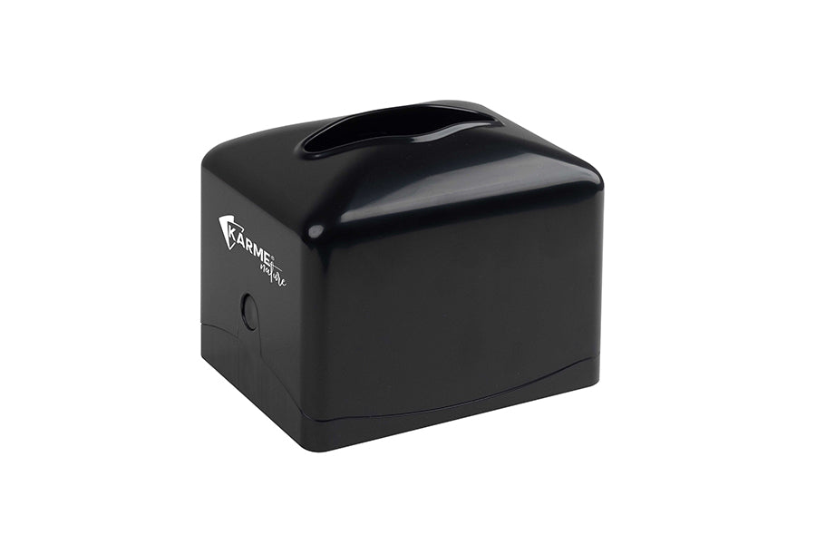 Servilletero 11x20cm ABS Negro -KARME- 8uds