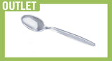 ; Cuchara apilable Transparente 25 uds.